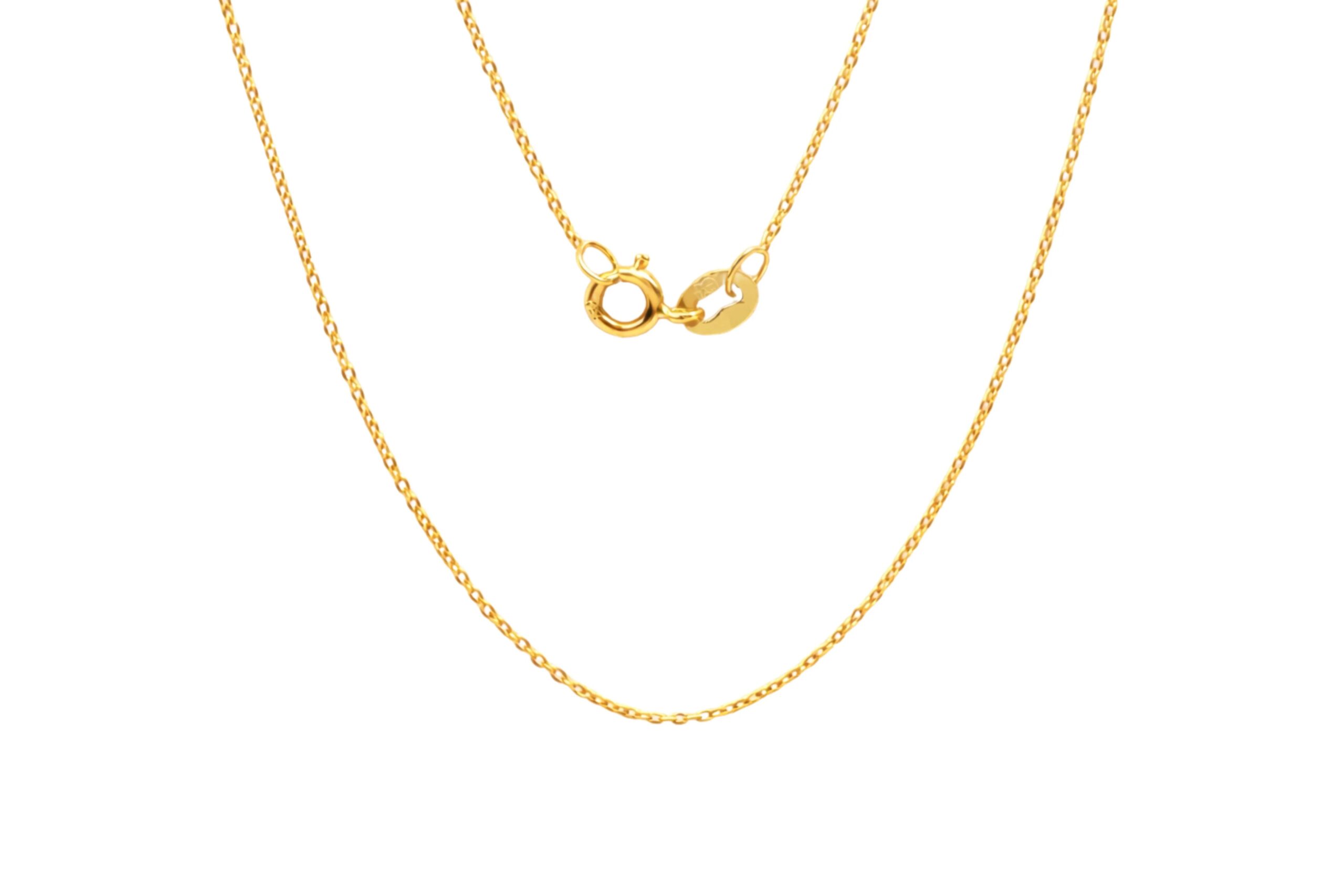 17979copia Cadena Eslabones Oro 18K 50cm-1,5 mm - Imagen 1