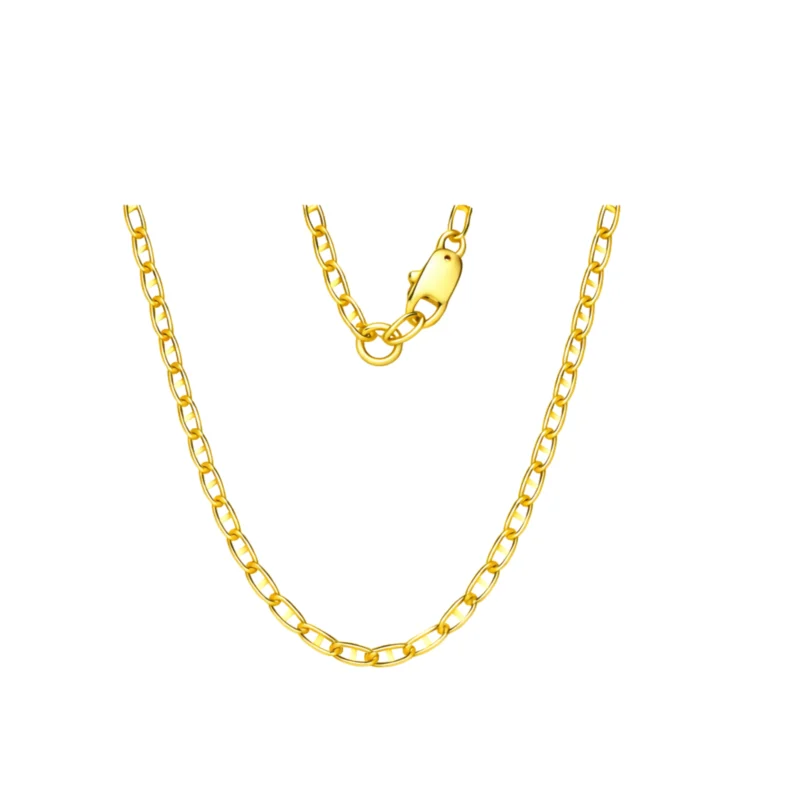 Cadena Caracol Oro 18K 50cm-1,8mm