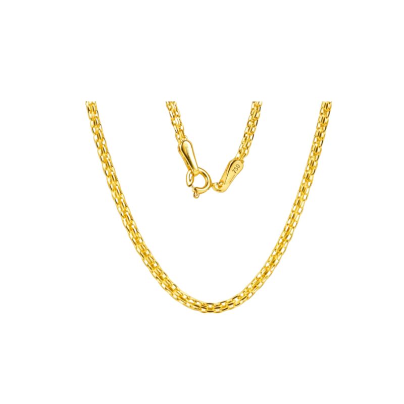 Cadena Bismark Oro 18K 45cm-2,4mm