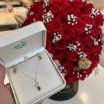 Ramo princeton dark + set esmeralda fenix y diamantes