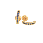 Topos Linea x6 circones Azules 10,5mm