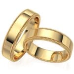 Argollas De Matrimonio Crow Oro 18K