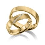 Argollas de Matrimonio Vínculo Ecos del Amor Oro 18K