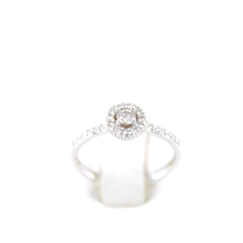 Anillo Diamante 25-1,15mm Central Talla 6