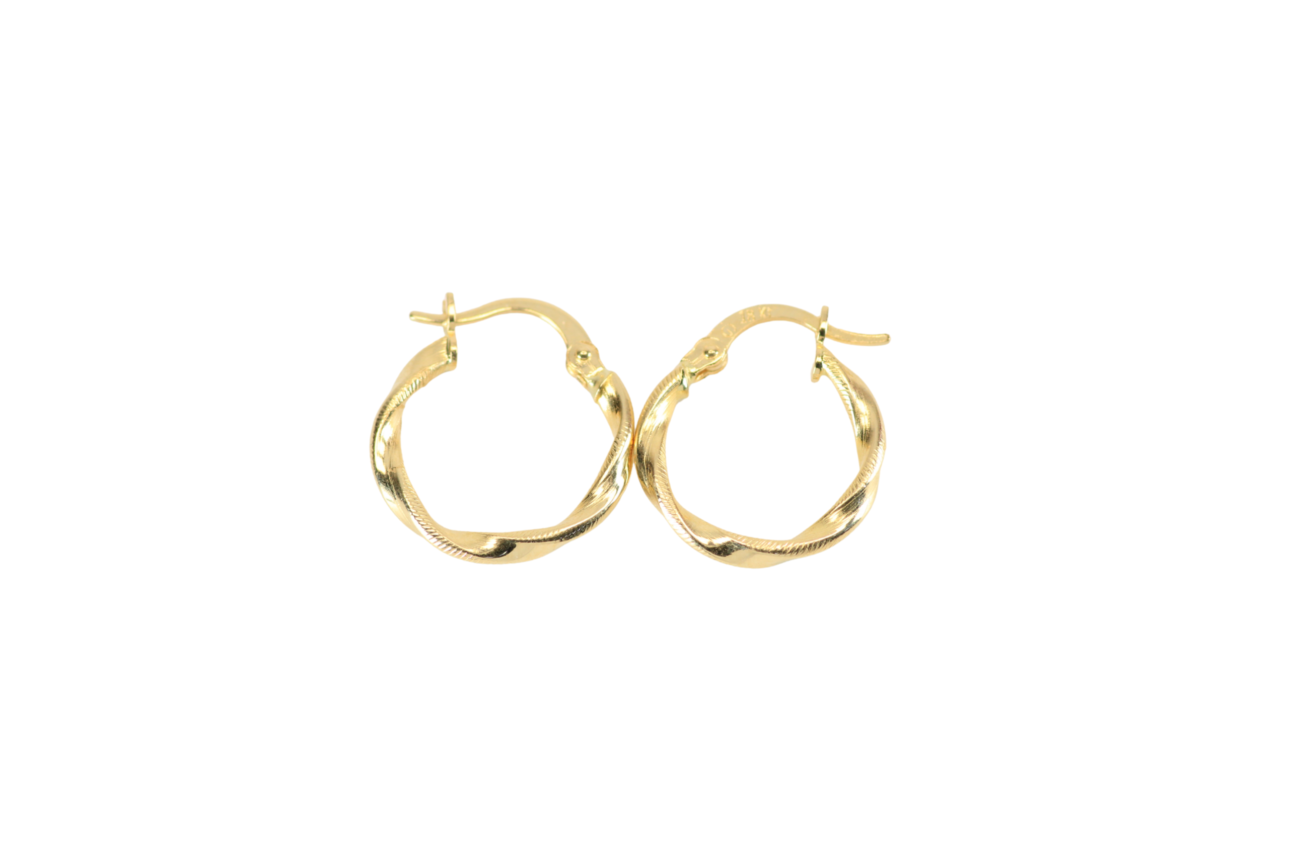 10 Candongas Melcocha Labrada 18,3mm,2,2mm - Imagen 1