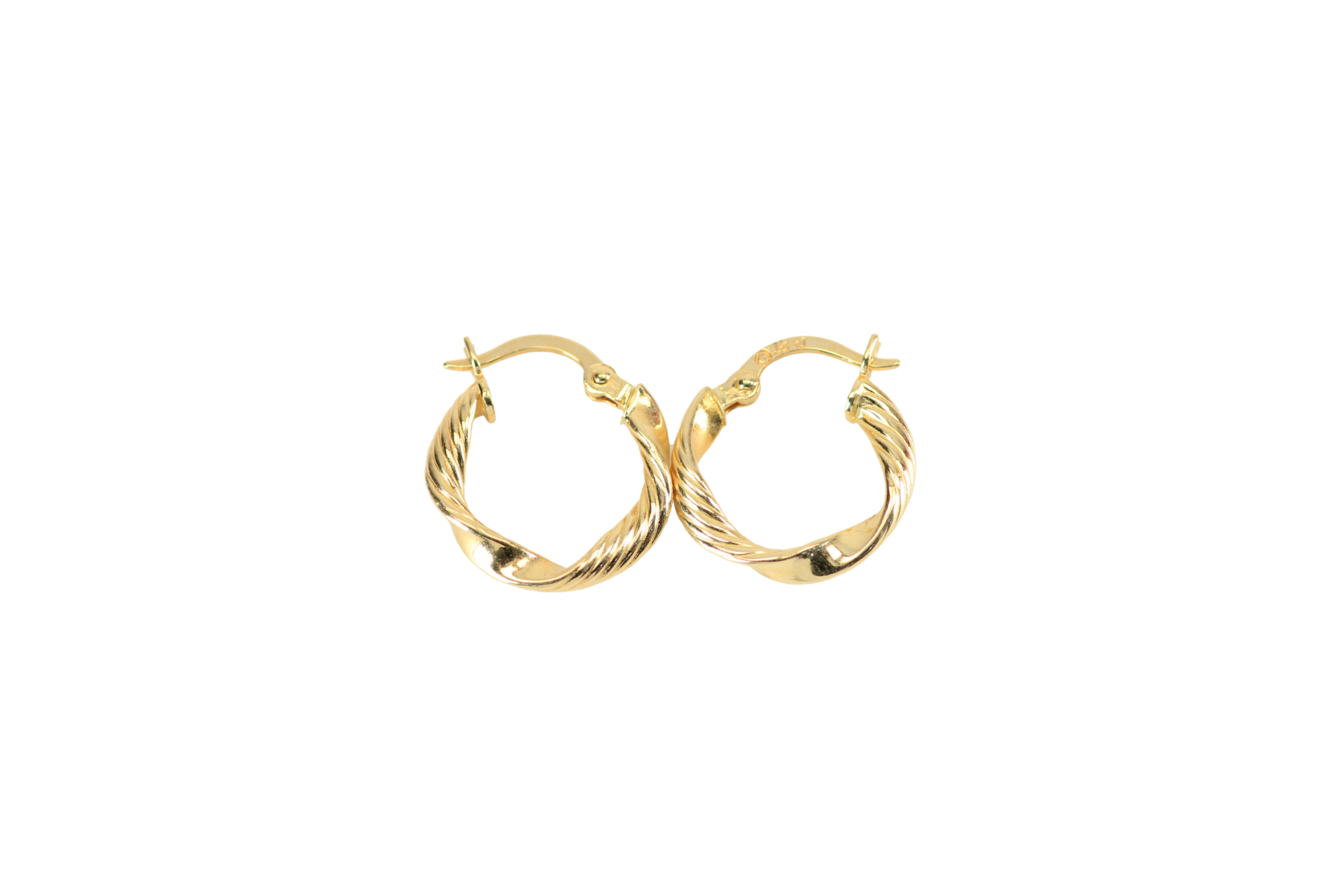 8 Candongas Melcocha Labrada 16,12mm - Imagen 1