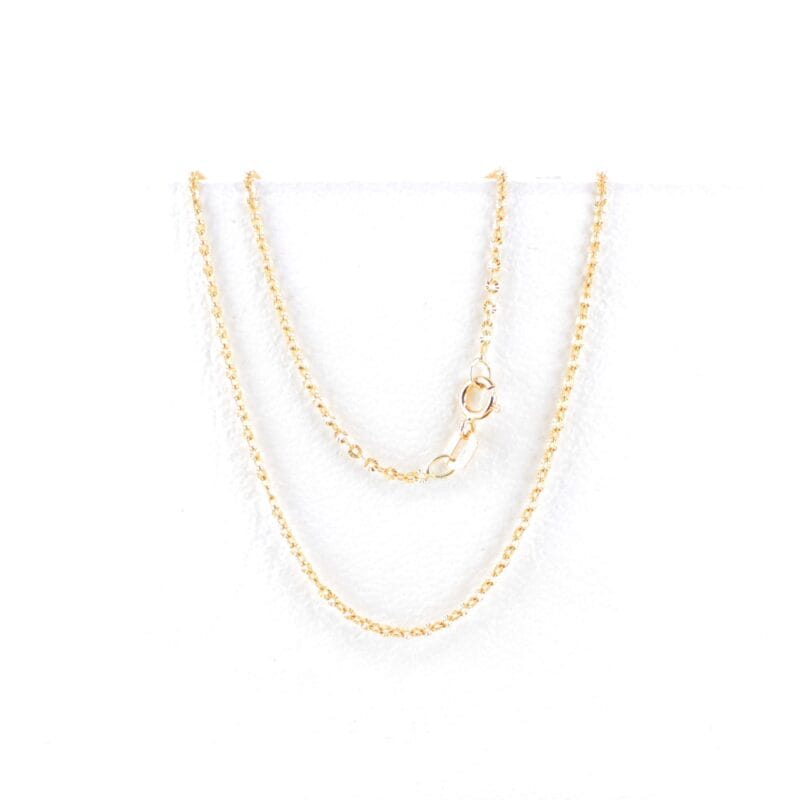 Cadena Eslabones diamantado 40cm-1,41mm
