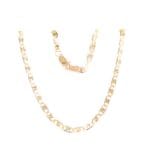 Cadena Valentino diamantada 50cm-2,6mm