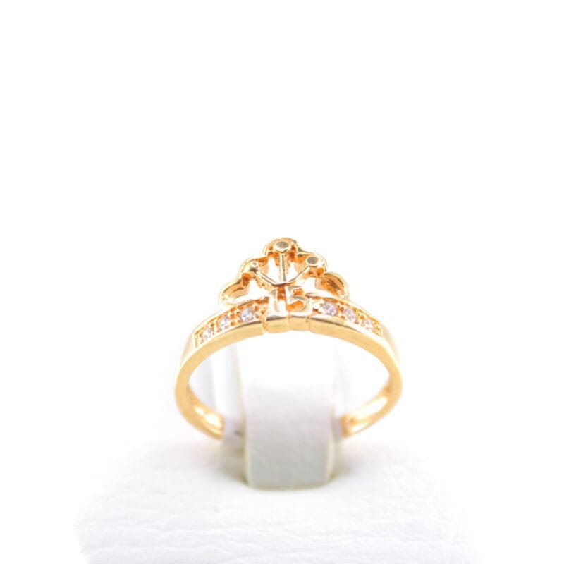 Anillo 15 Corona talla 8