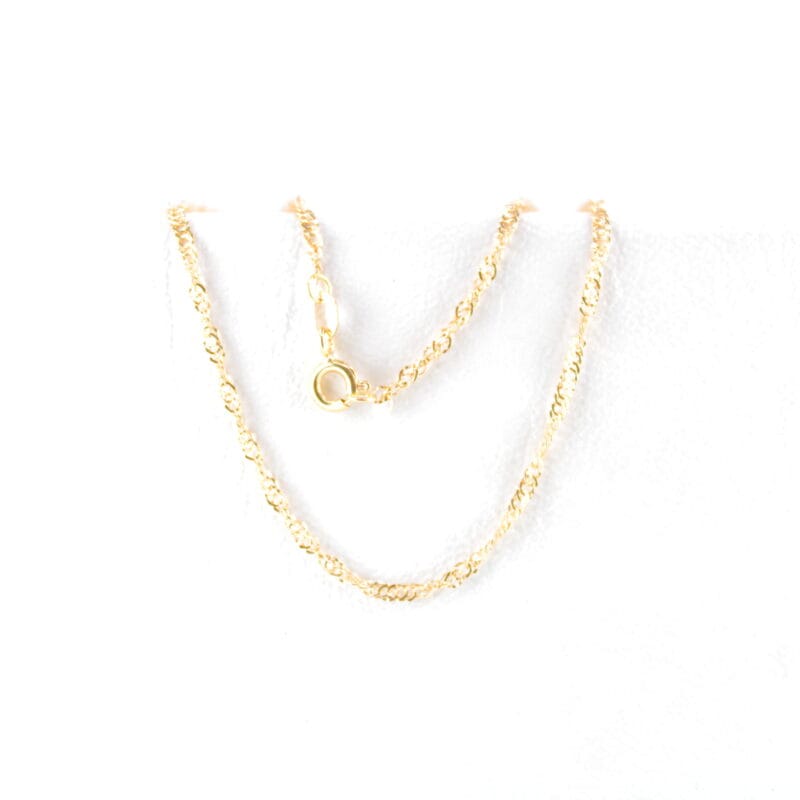 Cadena Singapur 40cm-1,78mm