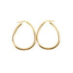 Candongas Tubular Ovalada Gota 37,20mm-2,38mm