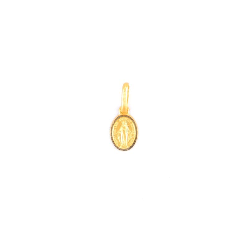 Dije Virgen milagrosa 10mm-6,11mm