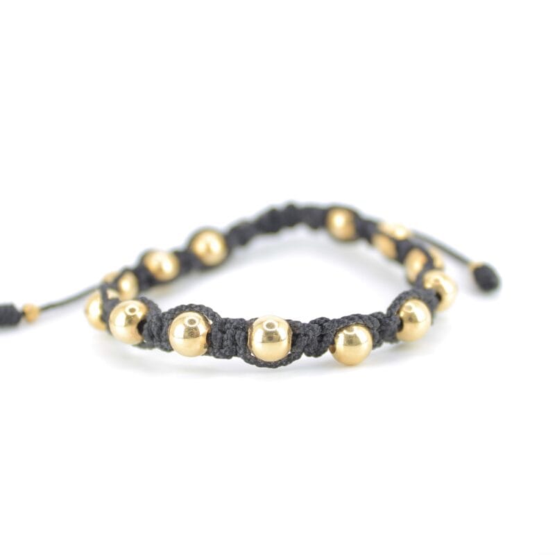 Brazalete Tejido Negro Ades.
