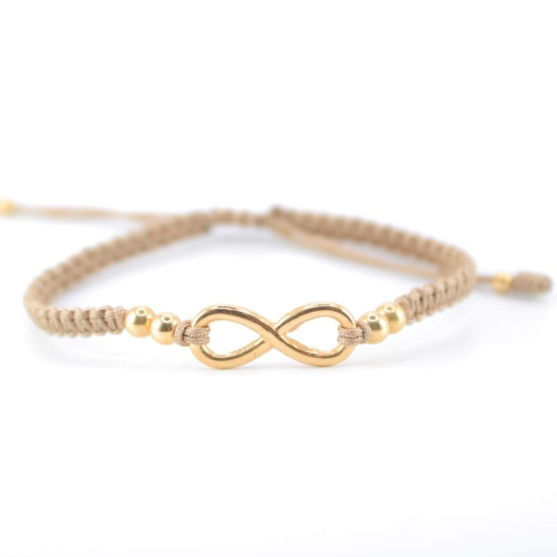 Brazalete Tejido Nude Infinito.