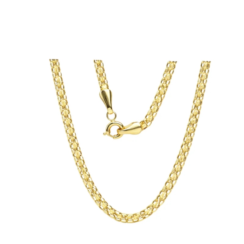 Cadena Bismark Oro 18K 60cm-2,6mm 1,2mm