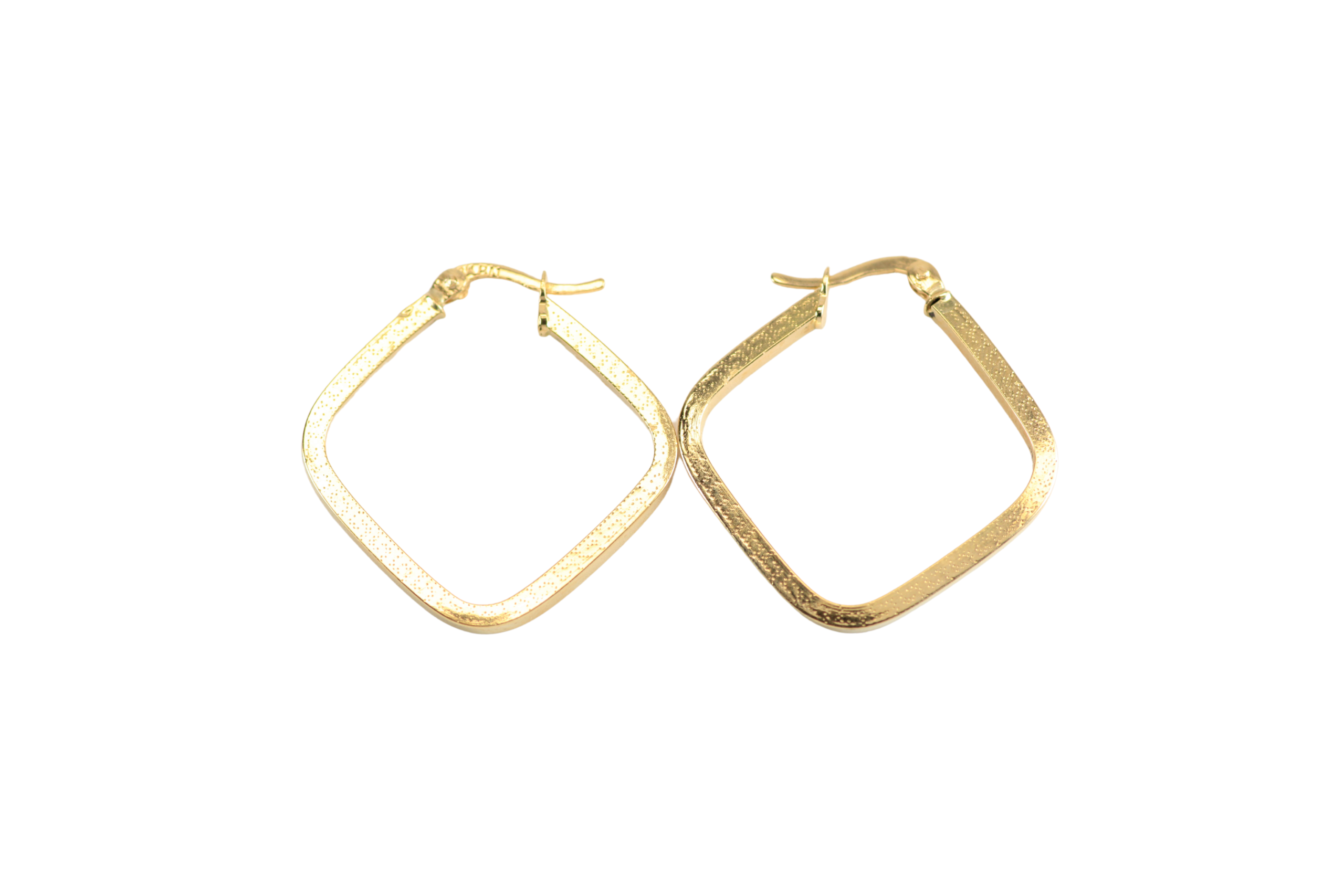 110 Candongas Tubular Cuadrada Versace 28,45mm-2,05mm - Imagen 1