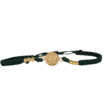 Brazalete tejido verde rolex