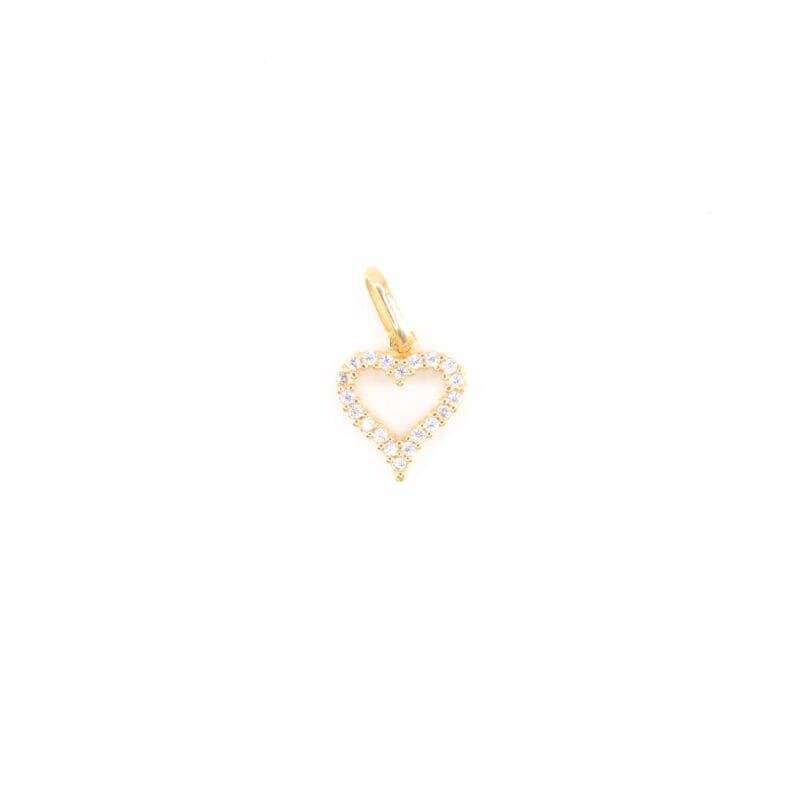 Dije Corazon circones 11,91mm-10mm