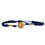 Brazalete tejido azul rolex