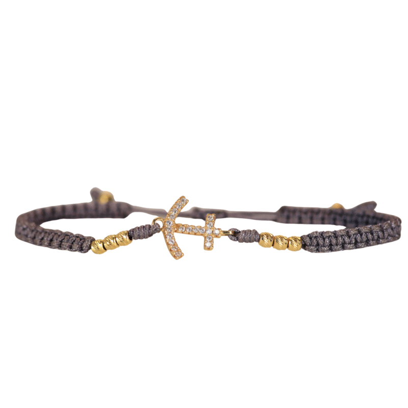 Brazalete Tejido Morado Pacific