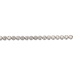 Pulsera Tennis oro blanco 19,5cm-3,2mm
