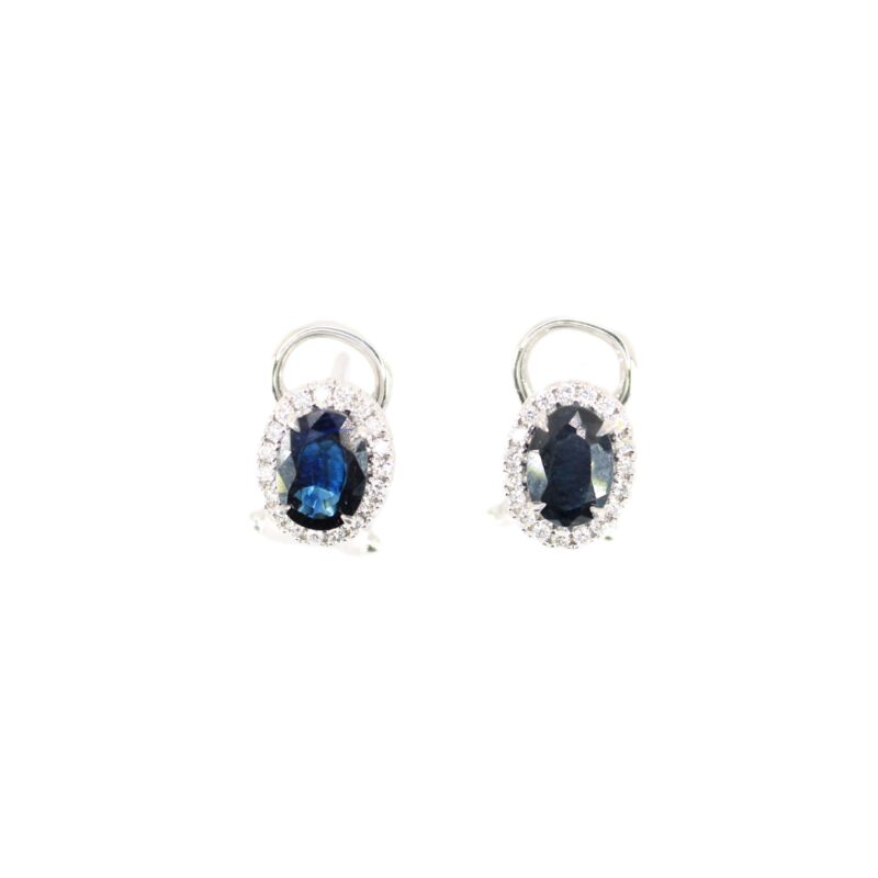 Topos Zafiro Lady Di Oro Blanco 2,5cts - 0,38cts