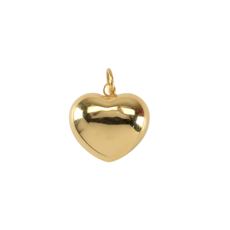Dije Corazon Embombado 18,6mm-18,7mm 10,8mm