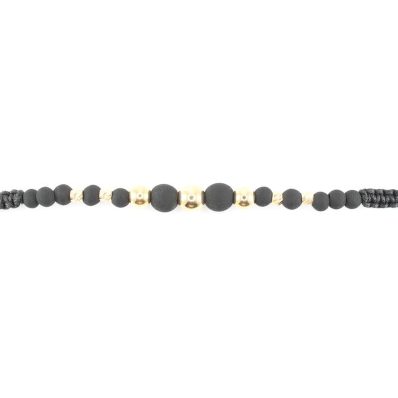 Brazalete tejido negro Symphony