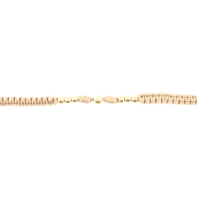 Brazalete tejido nude Grace