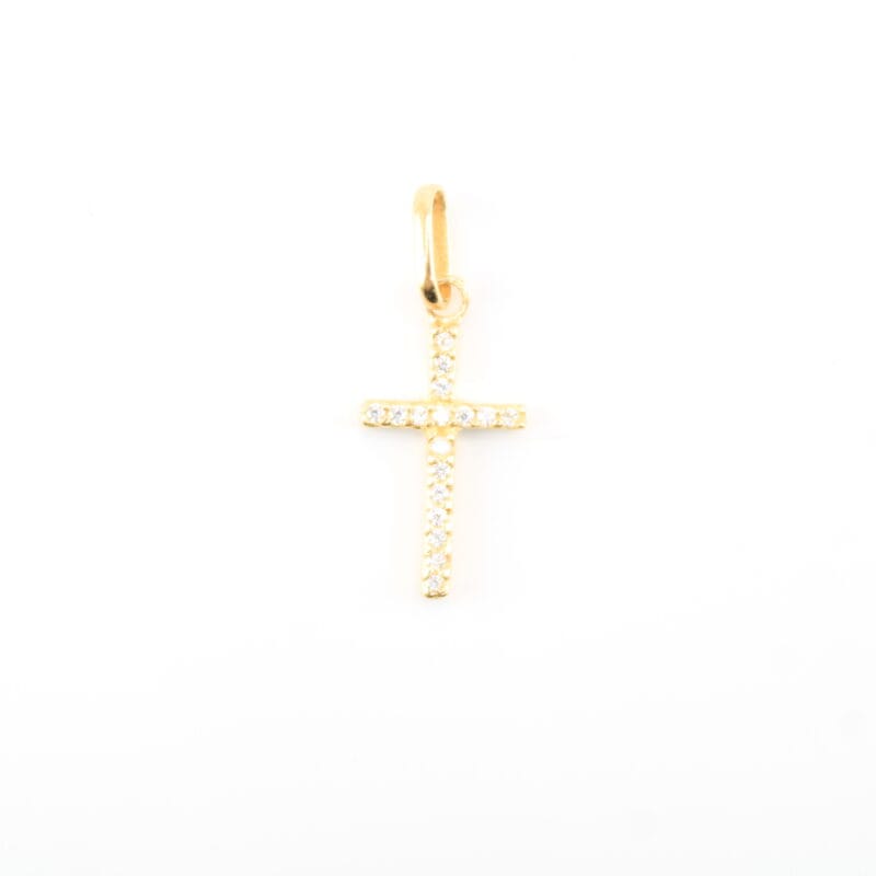 Dije Cruz circones 16,8mm 8,6mm 1,6mm