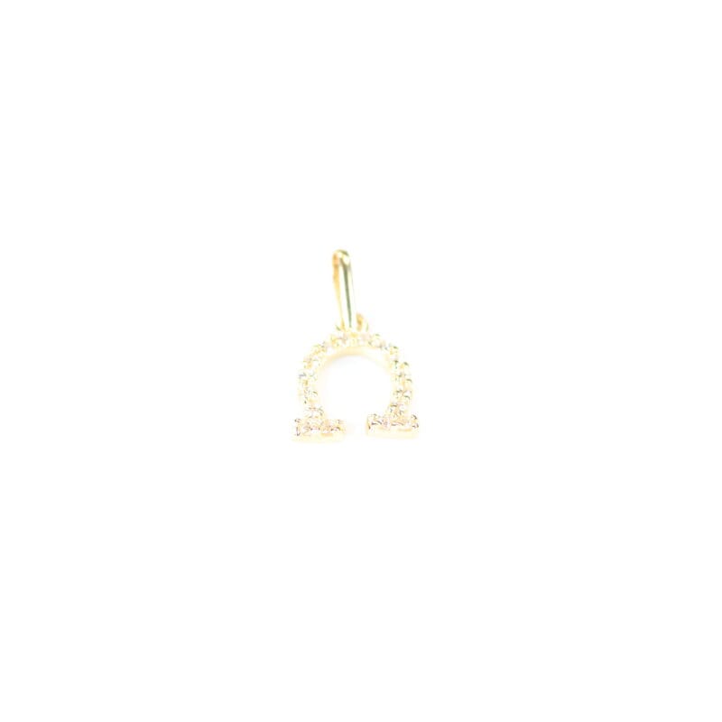 Dije Herradura Circones 10.6mm 8.5mm 1.4mm