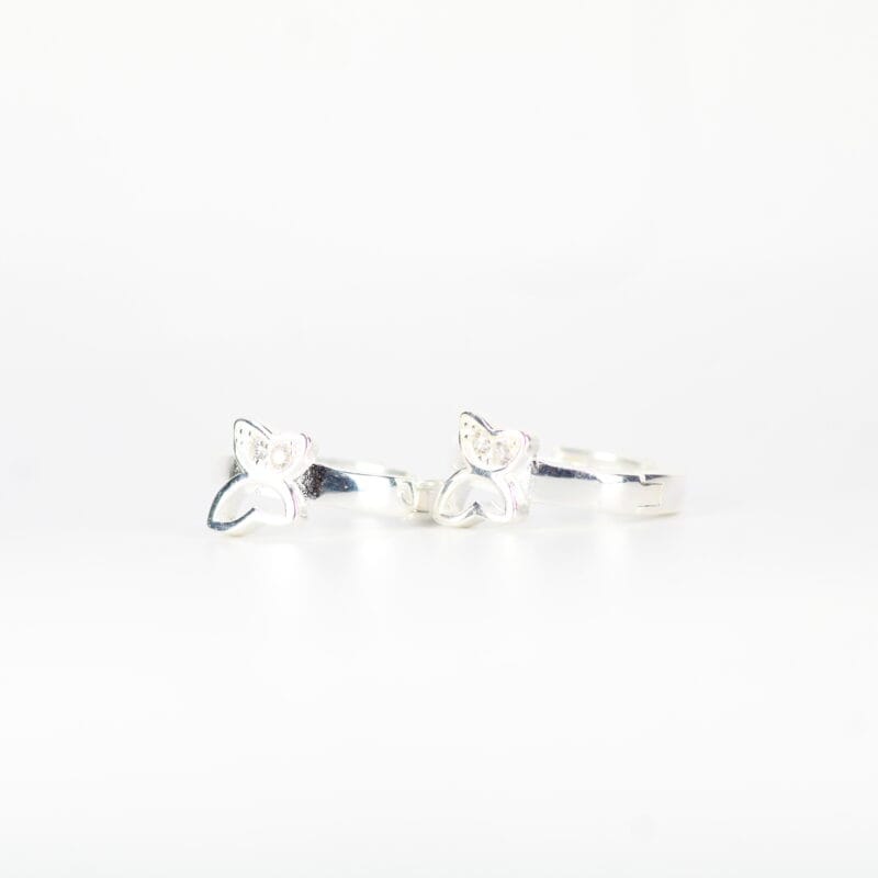 Candongas mariposa 15,3mm-7,1mm