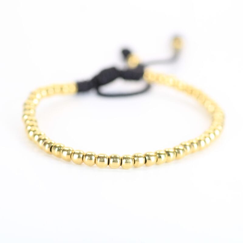 Brazalete tejido julio c. (50 esferas #3) 18cm-3mm