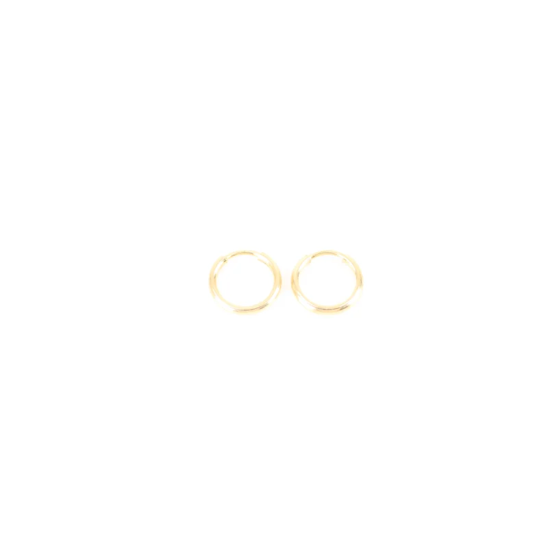 Candongas lisas 8,5mm-1,3mm