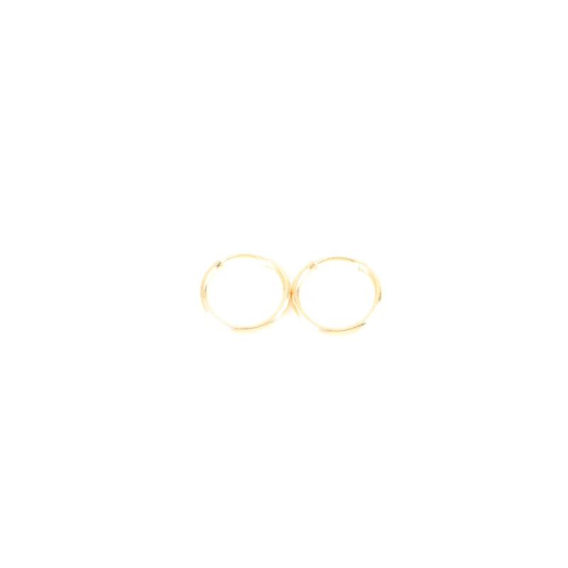 Candongas lisas 10,4mm-1,2mm