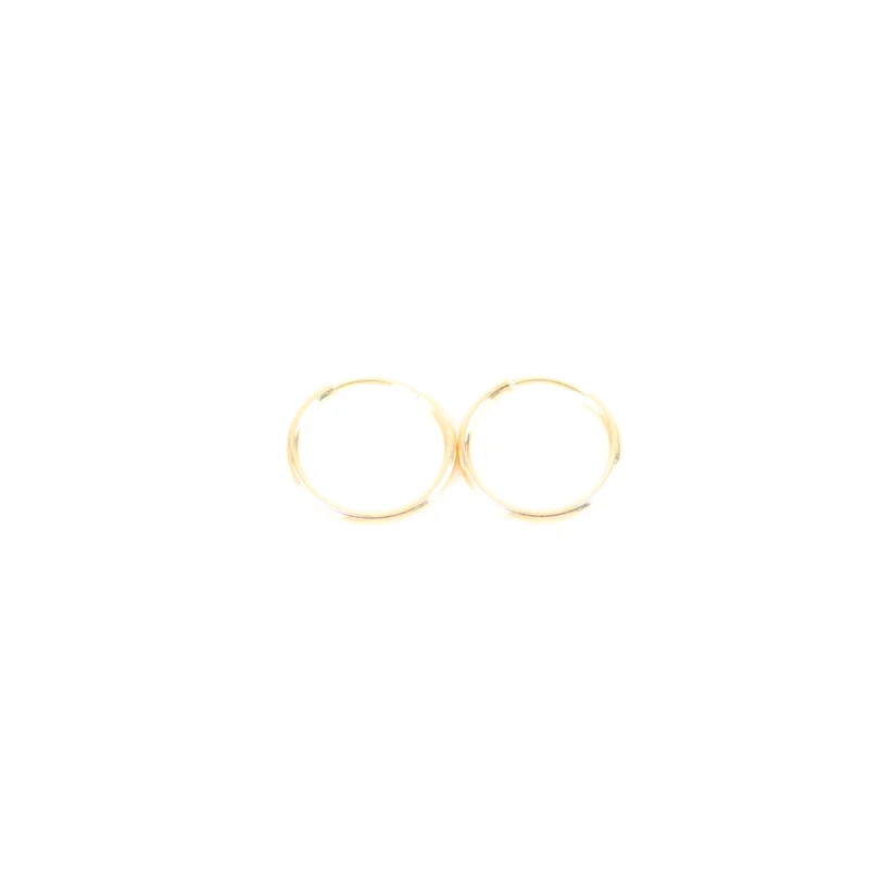 Candongas lisas 12,1mm-1,2mm