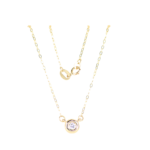 Cadena Punto De Luz Diamante 8,9mm