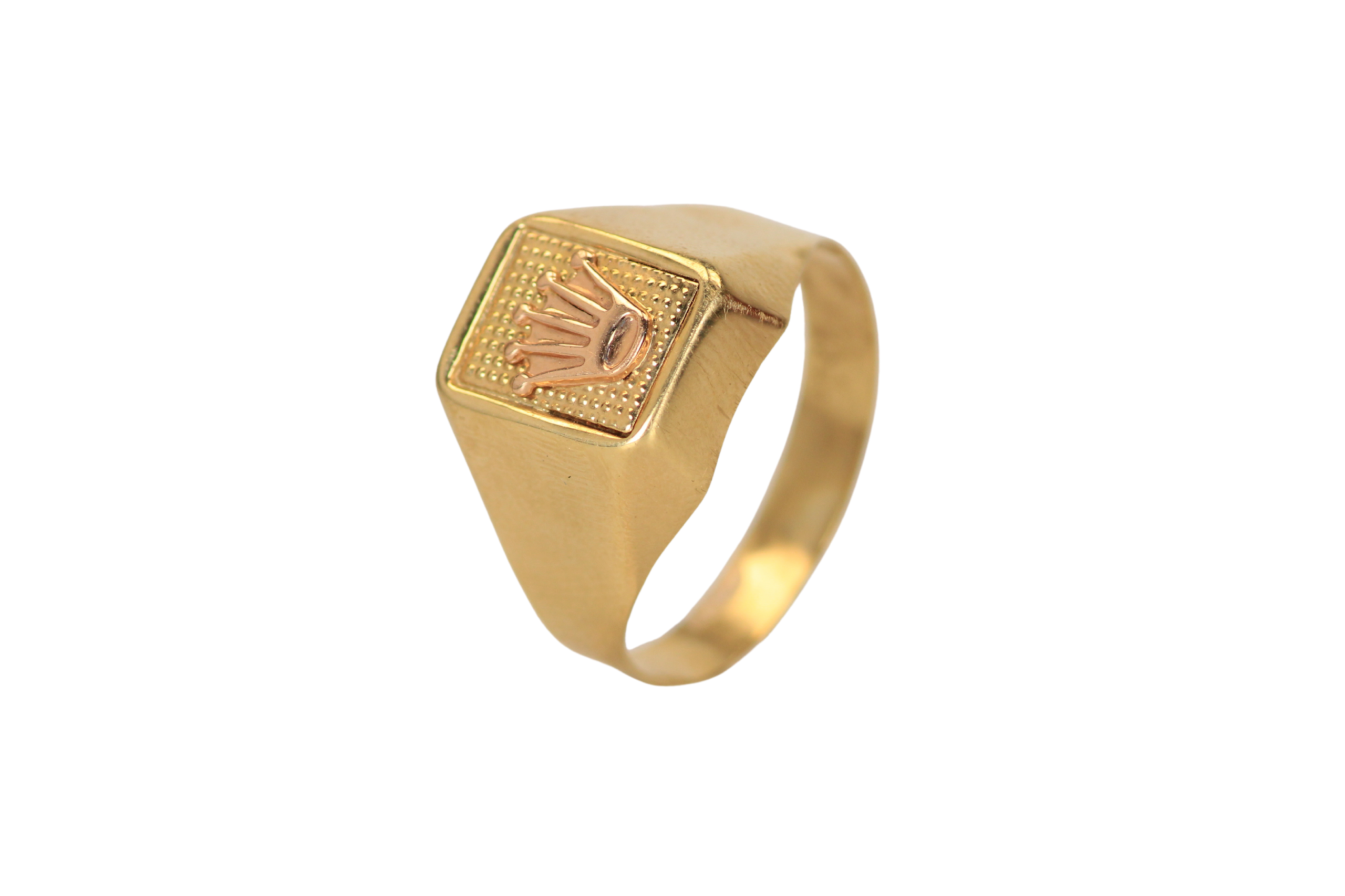 105 Anillo Corona Rlx Rosada talla 9 - Imagen 1