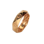 Anillo Cartier Rosa Geometrico talla 8