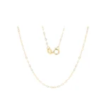 Cadena Eslabones Oro 18K 50cm-1mm