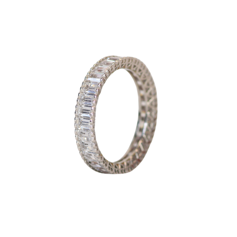 Anillo Boucheron canutillo blanco talla 7