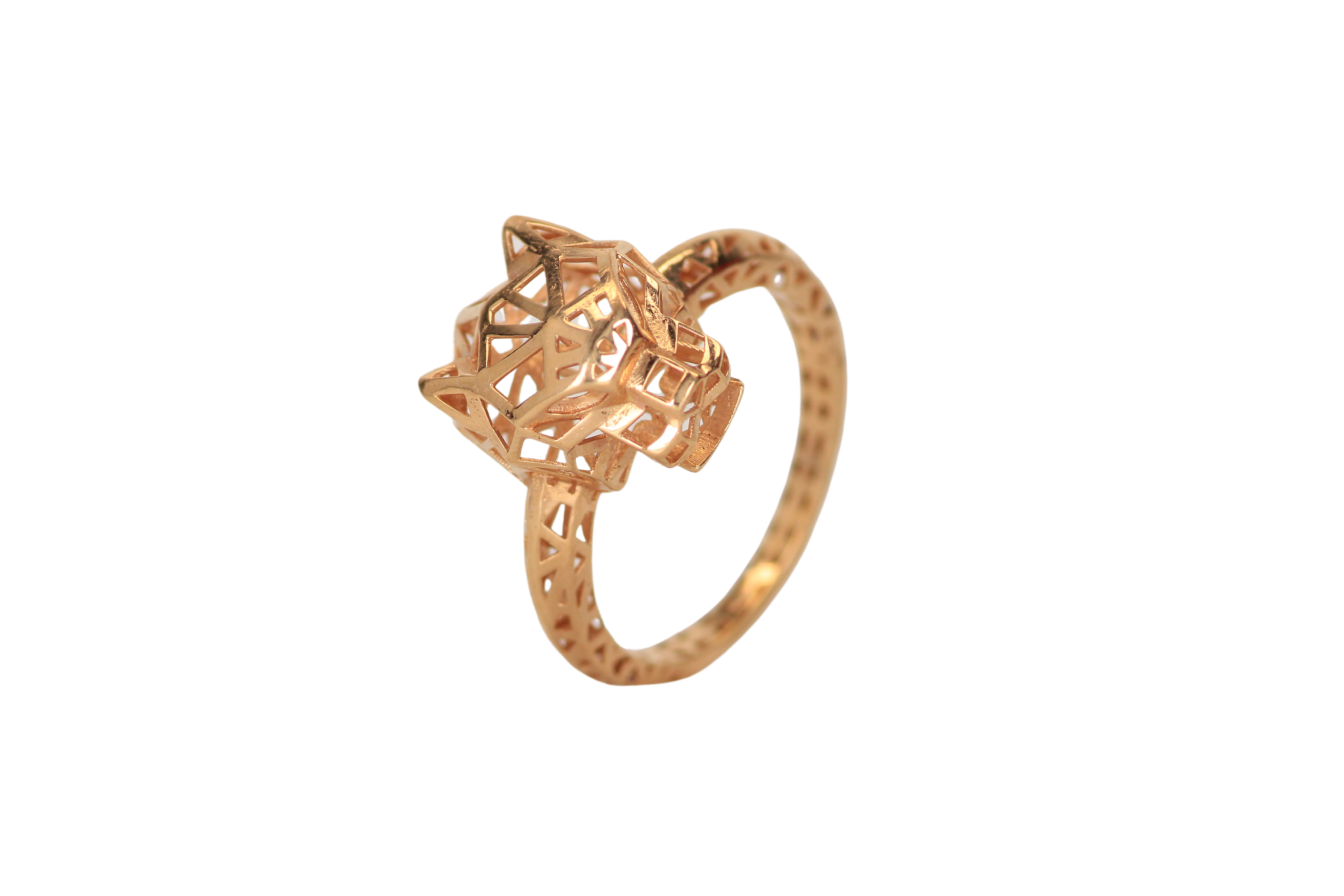 97 Anillo Pantera rose talla 7 - Imagen 1