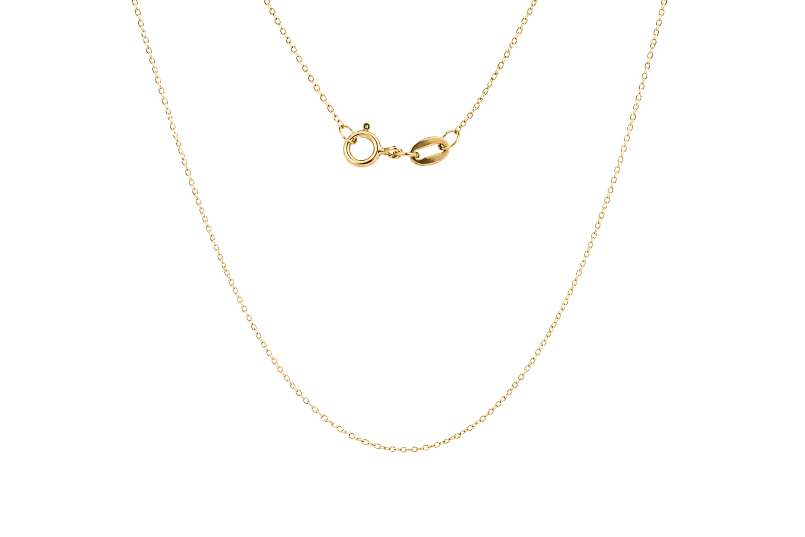 32499 Cadena Rollon Oro 18K 50cm-0,5mm - Imagen 1