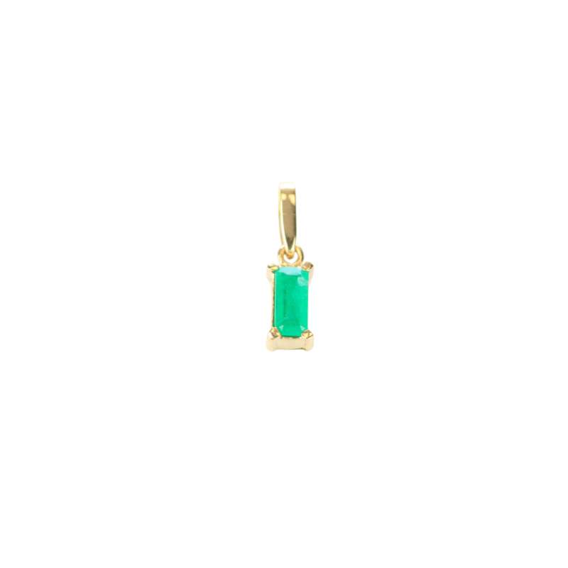 Dije Esmeralda (0,35cts) 10,5mm-4,6mm 4mm