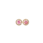 Topos Rubi Y Diamantes (0,20cts-0,13cts) 6,5mm 3mm