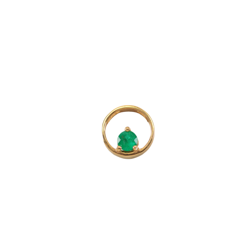 Dije Esmeralda Redonda Orizon 0,25cts 11,32mm