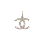 Dije Chanel Oro Blanco Ice 16,9mm-18,3mm 1,8mm