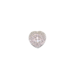 Dije Corazón Diamantes (0,70Cts) 12,5mm 4,8mm