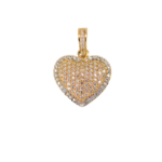 Dije Corazon ice blanco 16mm-18mm