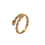 Anillo Serpiente colores pasteles Talla 7